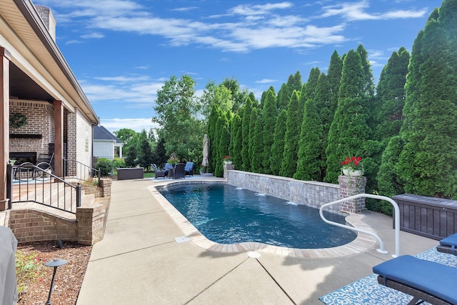 2811 Craythorne Dr, Murfreesboro, TN 37129 - outdoor pool featuring a patio