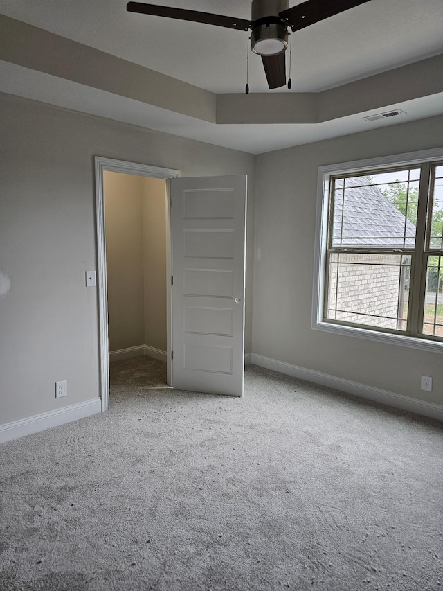 2895 Cooper Creek Rd, Woodlawn, TN 37191 - unfurnished bedroom featuring carpet floors and ceiling fan
