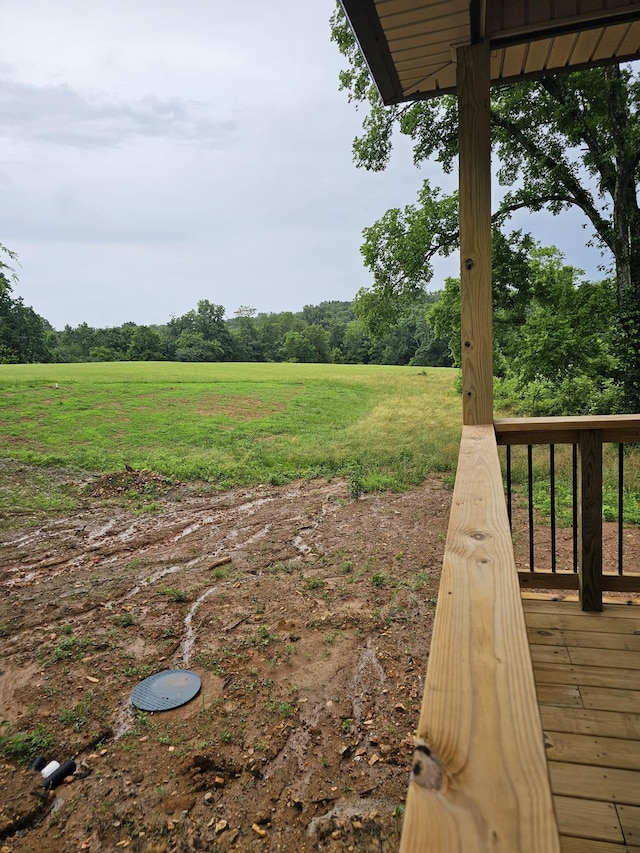 2895 Cooper Creek Rd, Woodlawn, TN 37191 - view of yard featuring a wooden deck