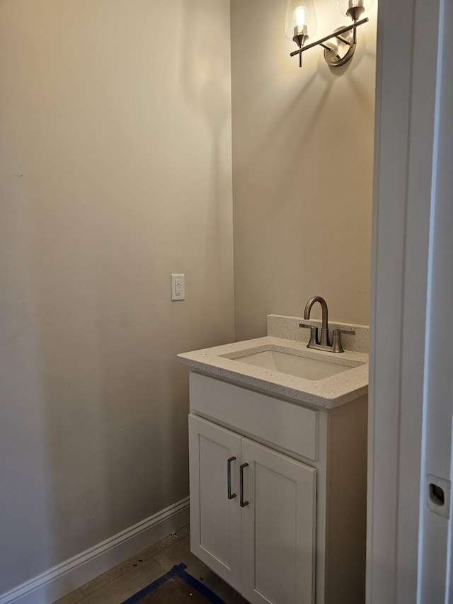 2895 Cooper Creek Rd, Woodlawn, TN 37191 - bathroom with vanity and baseboards