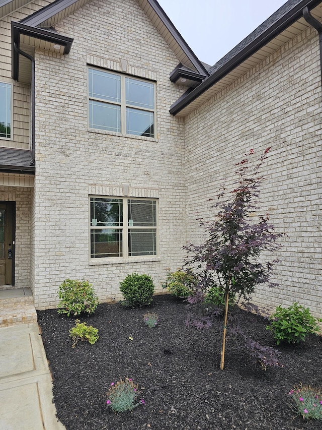2895 Cooper Creek Rd, Woodlawn, TN 37191 - view of side of property with brick siding