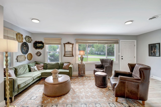1519 Graybar Ln, Murfreesboro, TN 37129 - living area with baseboards and wood finished floors