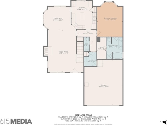 7607 Birdsong Ct, Fairview, TN 37062 - view of property floor plan