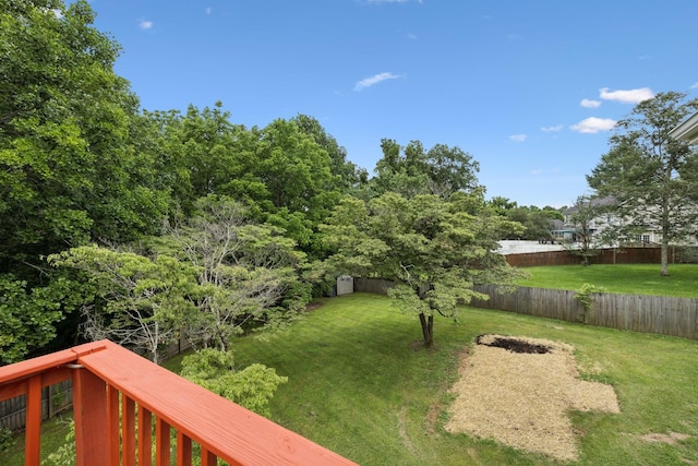 7607 Birdsong Ct, Fairview, TN 37062 - view of fenced backyard