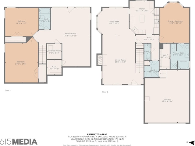 7607 Birdsong Ct, Fairview, TN 37062 - view of floor plan / room layout