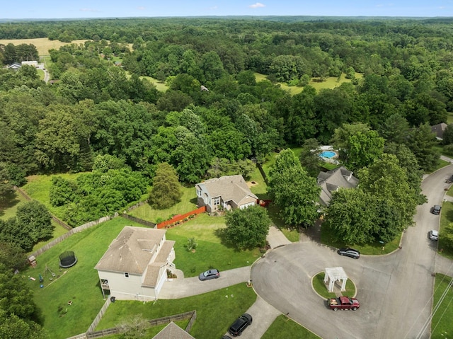 7607 Birdsong Ct, Fairview, TN 37062 - bird's eye view of a forest