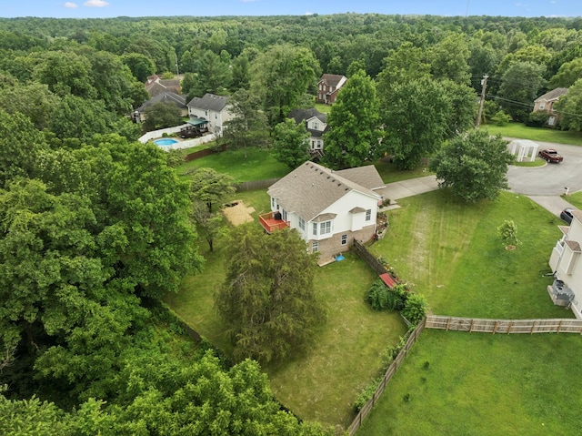7607 Birdsong Ct, Fairview, TN 37062 - aerial view of property's location featuring a forest