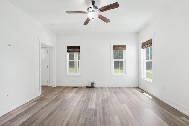 4486 Beards Chapel Rd, Springfield, TN 37172 - empty room featuring wood finished floors and a ceiling fan