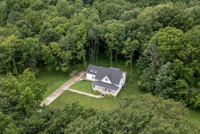 4486 Beards Chapel Rd, Springfield, TN 37172 - view of subject property with a forest