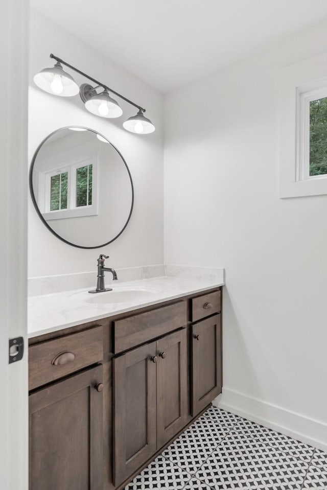 4486 Beards Chapel Rd, Springfield, TN 37172 - bathroom featuring vanity and tile patterned floors