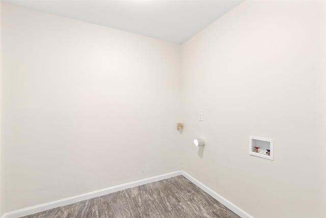 610 Maple Ln, Chattanooga, TN 37411 - laundry area with hookup for a washing machine and baseboards
