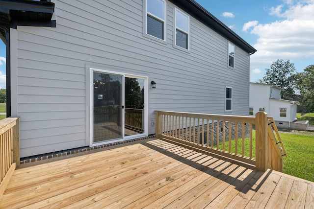578 Oak Glen Dr, Smithville, TN 37166 - view of wooden terrace