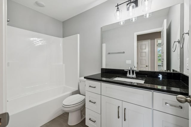 578 Oak Glen Dr, Smithville, TN 37166 - full bathroom featuring vanity, bathing tub / shower combination, and tile patterned flooring