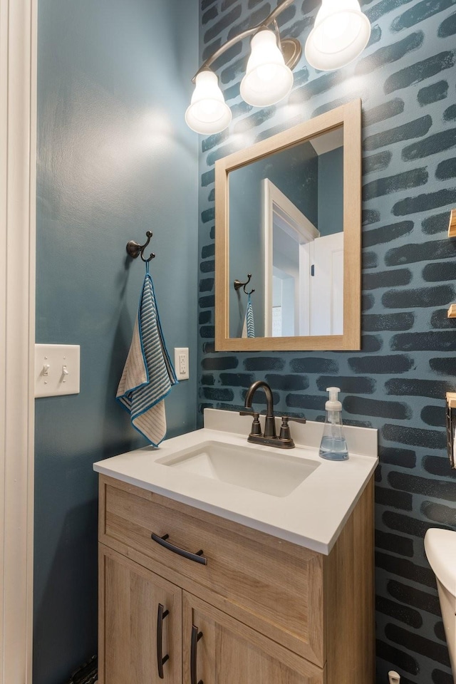 5308 Abbottswood Dr, Smyrna, TN 37167 - half bath with vanity and toilet