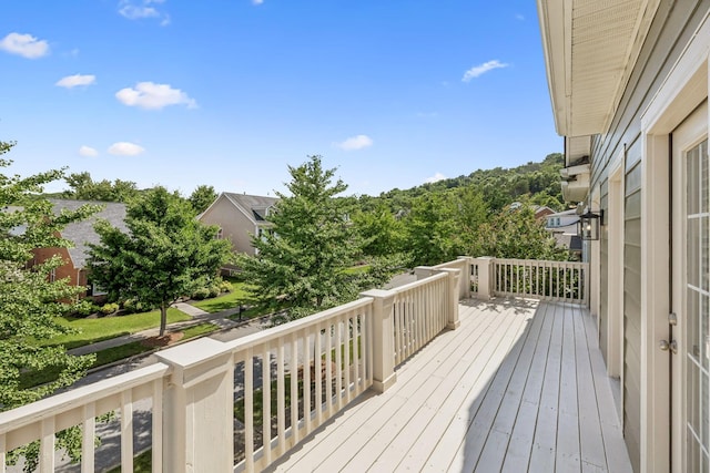 311 Wandering Cir, Franklin, TN 37067 - view of wooden deck