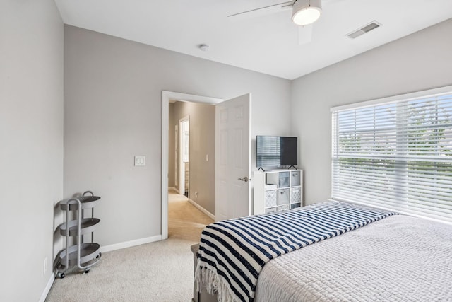 311 Wandering Cir, Franklin, TN 37067 - carpeted bedroom featuring baseboards and a ceiling fan