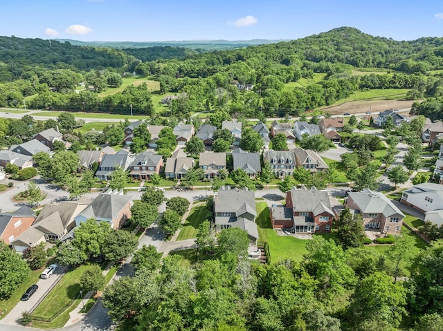 311 Wandering Cir, Franklin, TN 37067 - aerial view of property and surrounding area featuring nearby suburban area