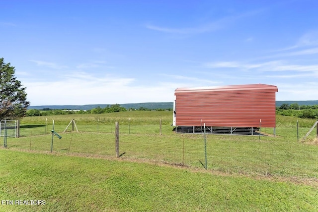 2091 Wesley Chapel Rd, Pikeville, TN 37367 - view of yard with a view of rural / pastoral area and an outbuilding