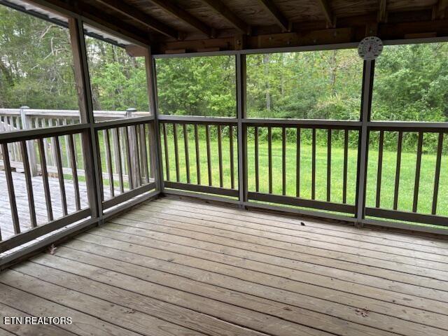 337 Bellview Rd, Pikeville, TN 37367 - view of wooden deck