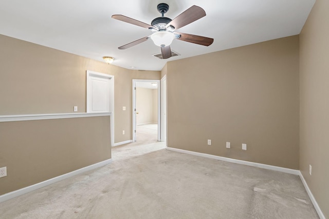 245 Northcrest Commons Cir, Nashville, TN 37211 - empty room featuring ceiling fan and light carpet