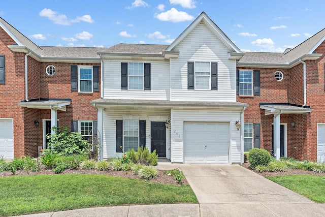 245 Northcrest Commons Cir, Nashville, TN 37211 - view of property featuring a garage and concrete driveway