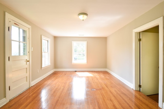 1204 Rolling Fields Dr, Columbia, TN 38401 - unfurnished dining area with light wood-type flooring and baseboards