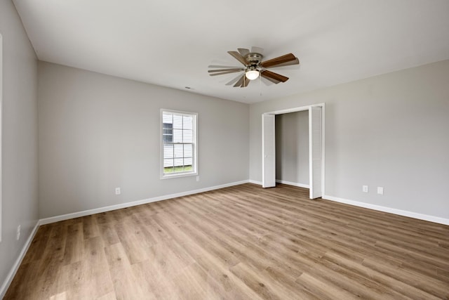 102 Hodges St N, Cowan, TN 37318 - empty room featuring wood finished floors and ceiling fan