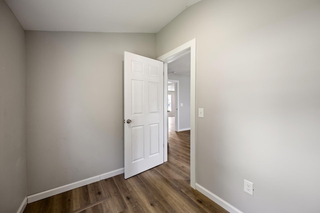 102 Hodges St N, Cowan, TN 37318 - empty room with dark wood-style floors and baseboards
