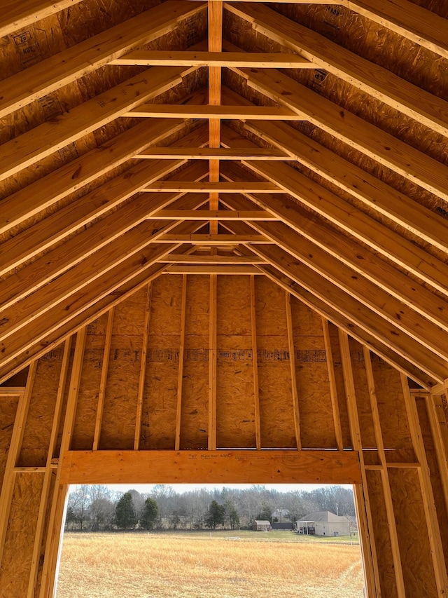 8246 Aedc Rd, Estill Springs, TN 37330 - view of unfinished attic