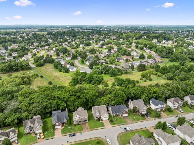 1443 Bern Dr, Spring Hill, TN 37174 - aerial perspective of suburban area