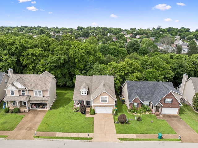 1443 Bern Dr, Spring Hill, TN 37174 - view from above of property