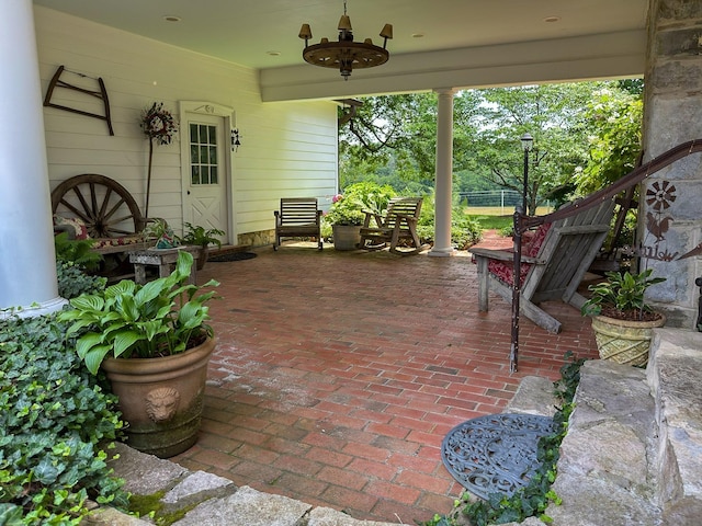 4929 Snow Creek Rd, Santa Fe, TN 38482 - view of patio