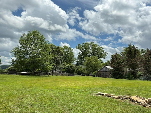 4929 Snow Creek Rd, Santa Fe, TN 38482 - view of yard featuring an outdoor structure
