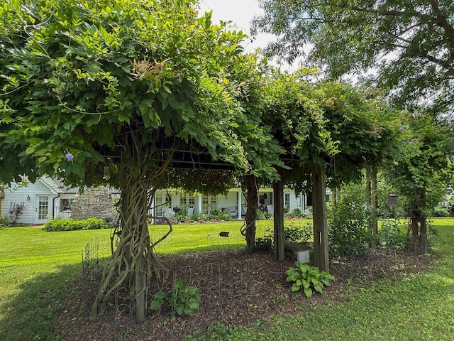 4929 Snow Creek Rd, Santa Fe, TN 38482 - view of green lawn