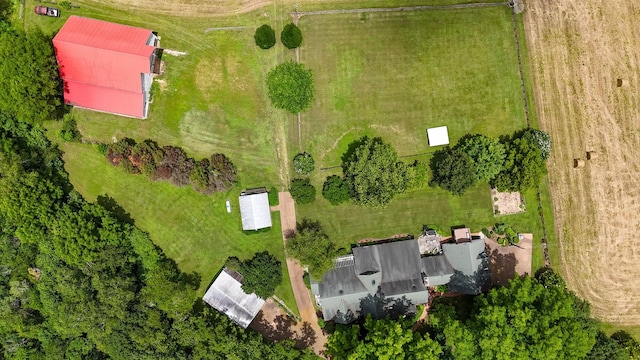 4929 Snow Creek Rd, Santa Fe, TN 38482 - aerial view of sparsely populated area
