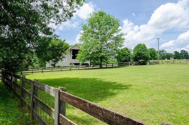 4929 Snow Creek Rd, Santa Fe, TN 38482 - view of yard with a rural view
