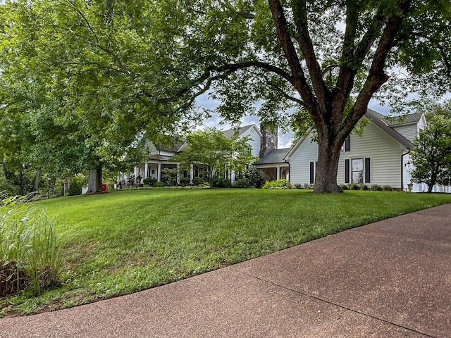 4929 Snow Creek Rd, Santa Fe, TN 38482 - view of green lawn
