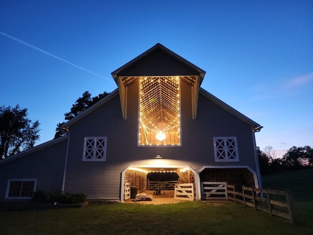 4929 Snow Creek Rd, Santa Fe, TN 38482 - view of property exterior with a barn
