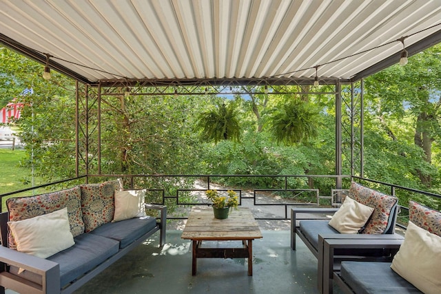 1338 Ardee Ave, Nashville, TN 37216 - view of patio / terrace featuring outdoor lounge area