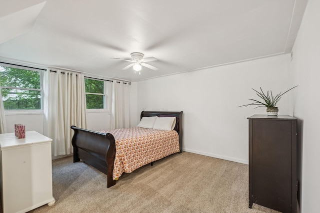 1338 Ardee Ave, Nashville, TN 37216 - bedroom with light colored carpet and ceiling fan