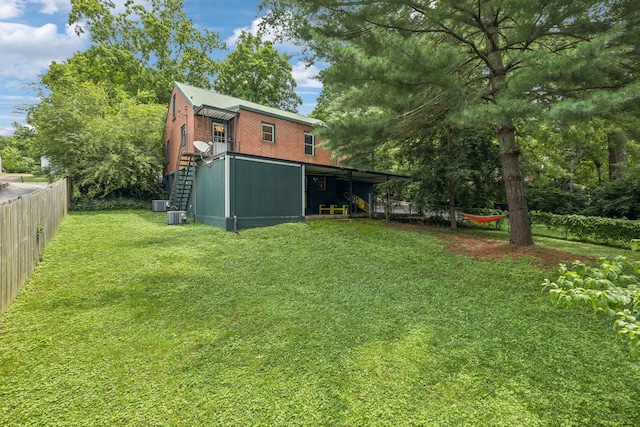 1338 Ardee Ave, Nashville, TN 37216 - view of yard with stairs