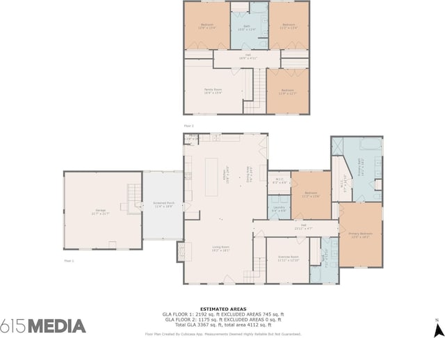 5077 Joe Peay Rd, Spring Hill, TN 37174 - view of room layout
