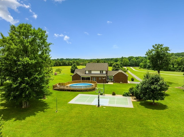 5077 Joe Peay Rd, Spring Hill, TN 37174 - outdoor pool with a yard