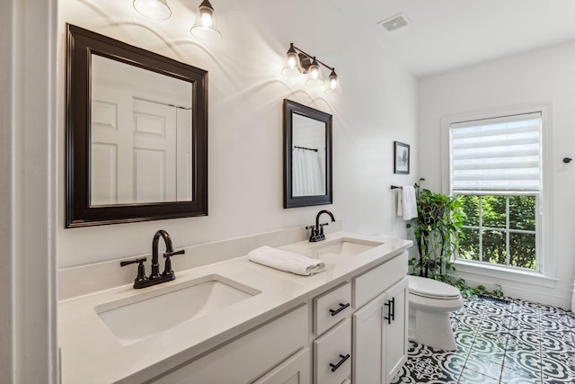 5077 Joe Peay Rd, Spring Hill, TN 37174 - bathroom featuring double vanity and tile patterned floors