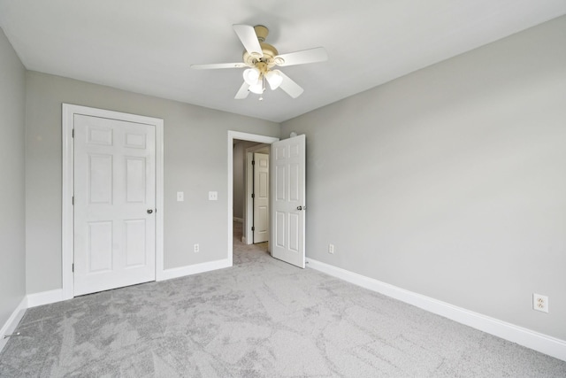 3002 Stow Xing, Murfreesboro, TN 37128 - unfurnished bedroom featuring carpet flooring and a ceiling fan