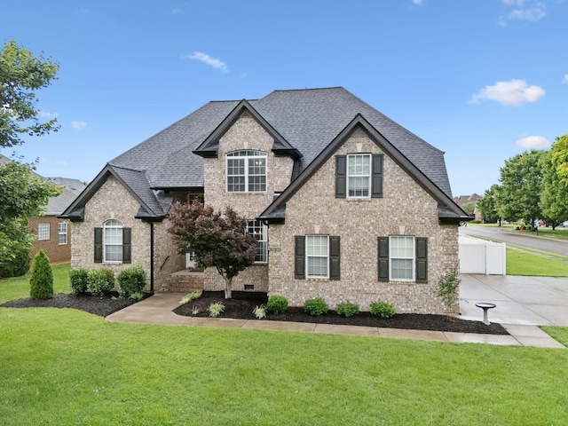 3002 Stow Xing, Murfreesboro, TN 37128 - view of front facade featuring a front yard, brick siding, and roof with shingles