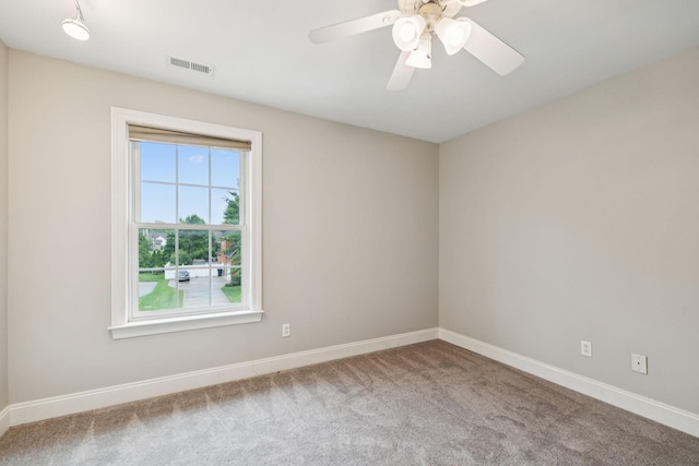 3002 Stow Xing, Murfreesboro, TN 37128 - unfurnished room featuring carpet floors and ceiling fan