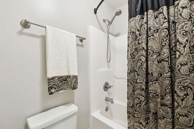 3002 Stow Xing, Murfreesboro, TN 37128 - bathroom featuring toilet and shower / bath combo