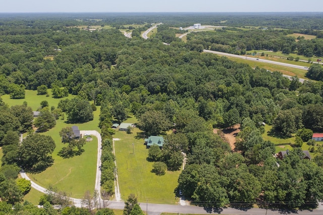 1530 Roy Brown Rd, Burns, TN 37029 - drone / aerial view of a heavily wooded area