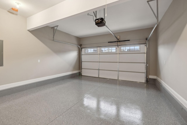 130 Alabama Ave, Oak Grove, KY 42262 - garage with a garage door opener and electric panel